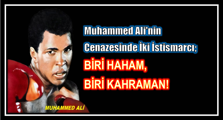 Muhammed Ali'nin Cenazesinde İki İstismarcı; BİRİ HAHAM