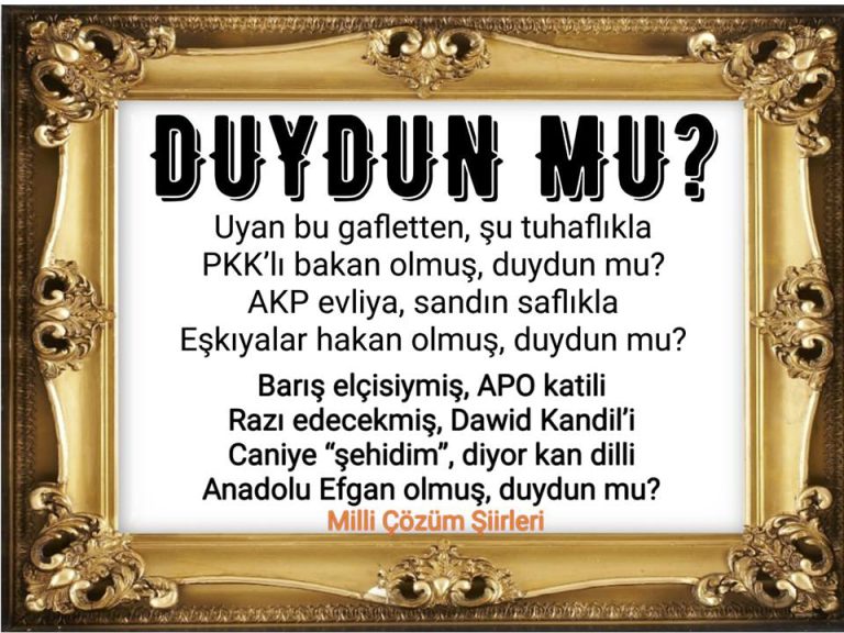 DUYDUN MU? (ŞİİR)