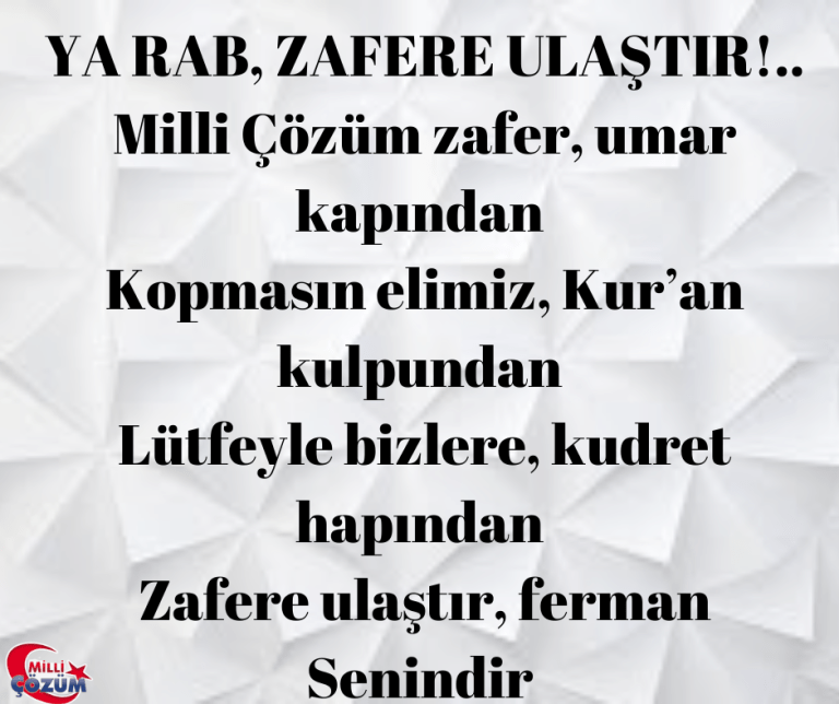 YA RAB