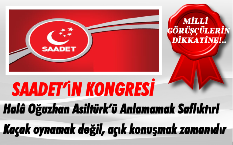 Halâ Oğuzhan Asiltürkü Anlamamak Saflıktır! Kaçak oynamak değil